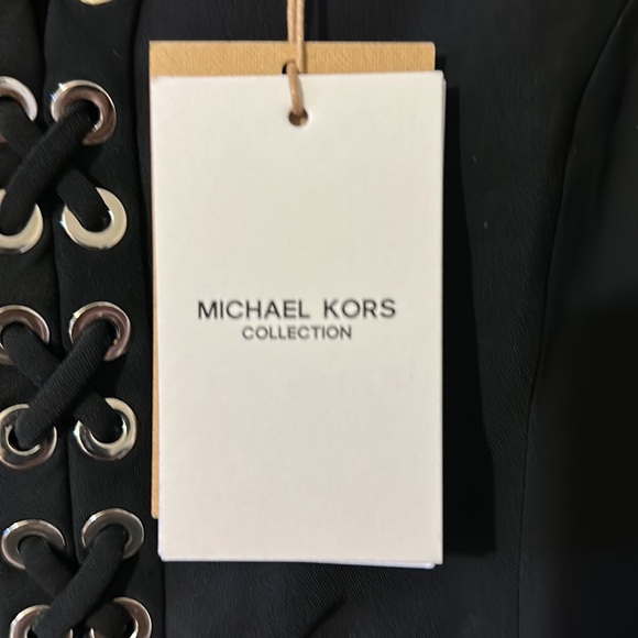 NWT MICHAEL KORS COLLECTION Designer Luxury DRESS SIZE 6 - Picture 3 of 16
